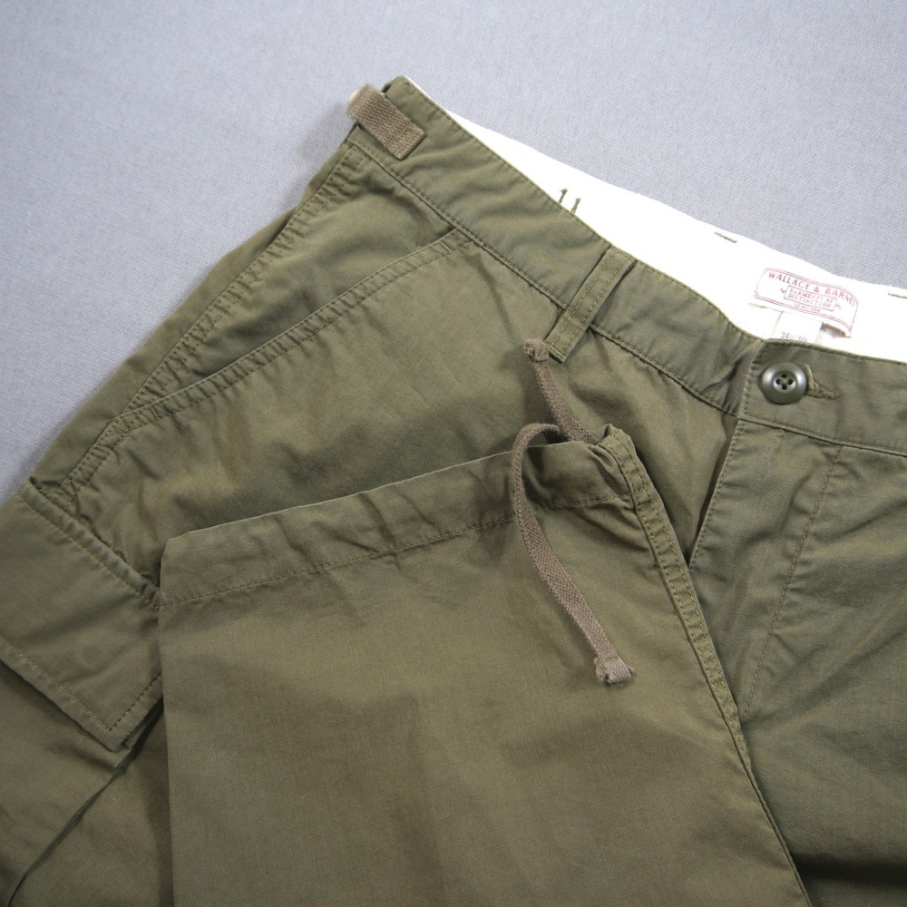 Wallace & Barnes Ripstop Brigade Cargo Tactical Men Pant 34x30 K9793 Military